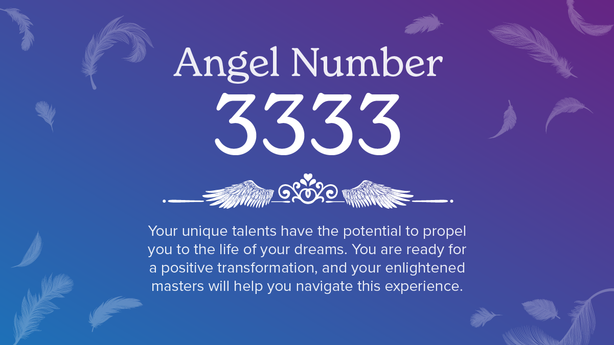 Angel Number 3333 Meaning & Symbolism